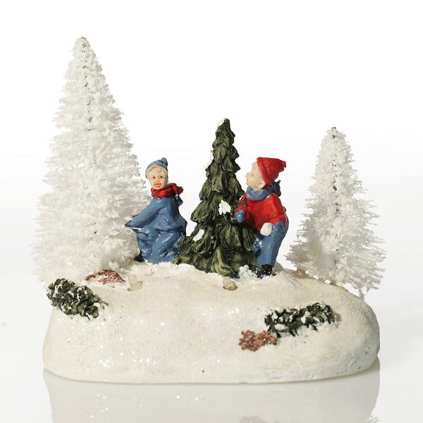 The product has been saved. Christmas Snow Scene Lightup Ornament Kids