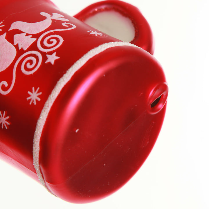Snowman in Mug Christmas Tree Decoration