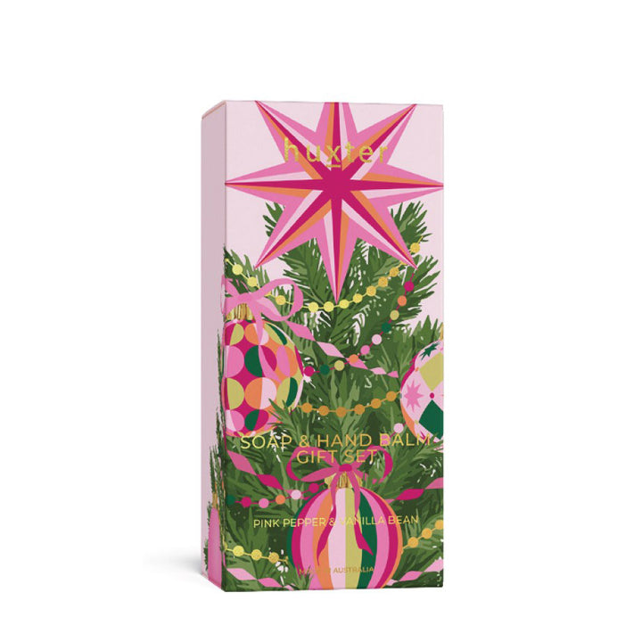 Soap and Hand Balm Gift Set - Pink