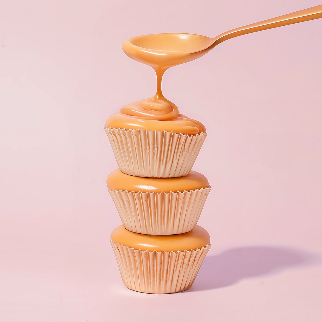 Soft Gold Foil Baking Cups - 50 Pcs