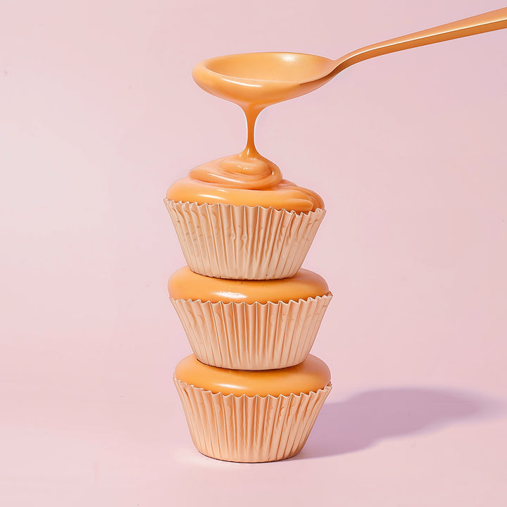 Soft Gold Foil Baking Cups - 50 Pcs