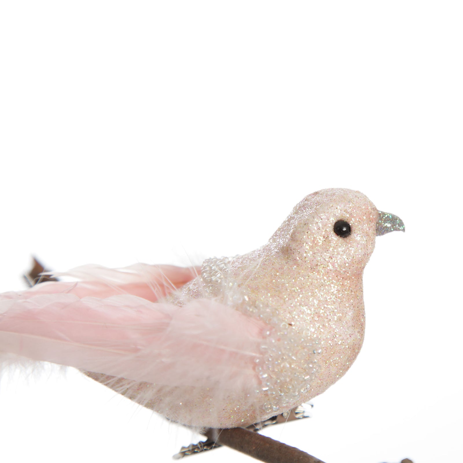 Soft Pink Bird Clip