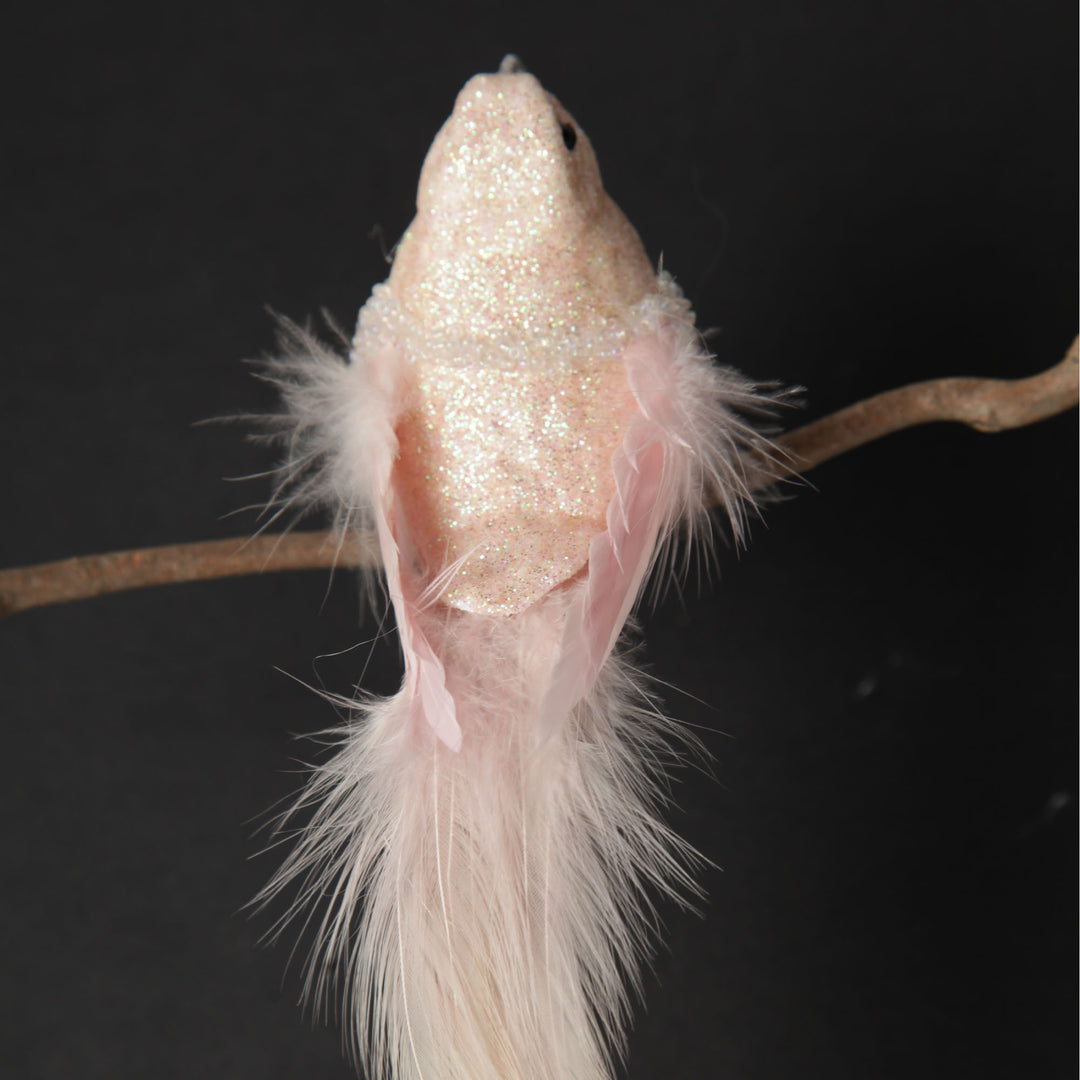 Soft Pink Bird Clip