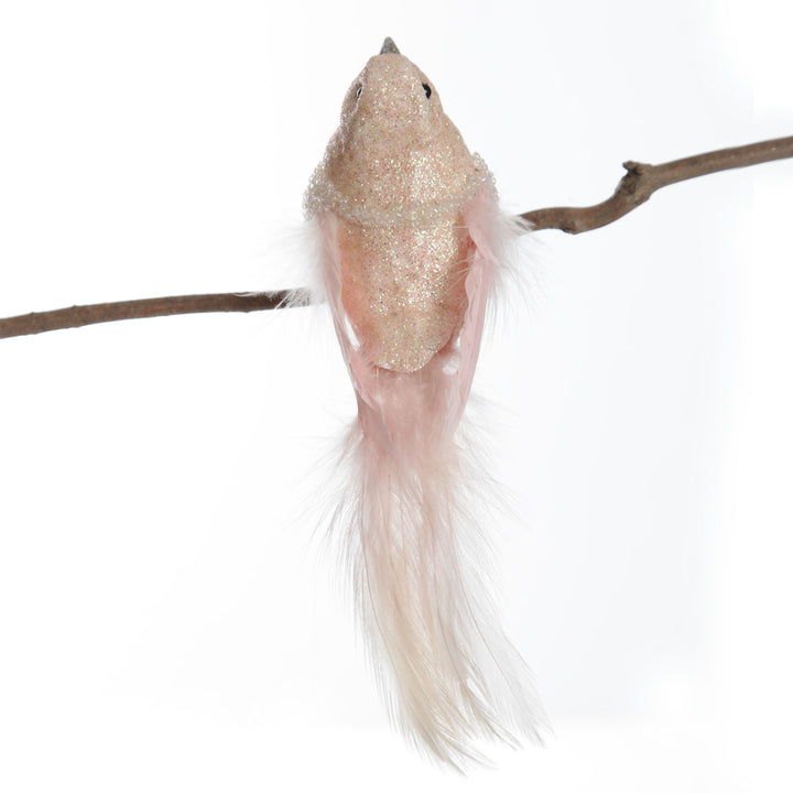 Soft Pink Bird Clip