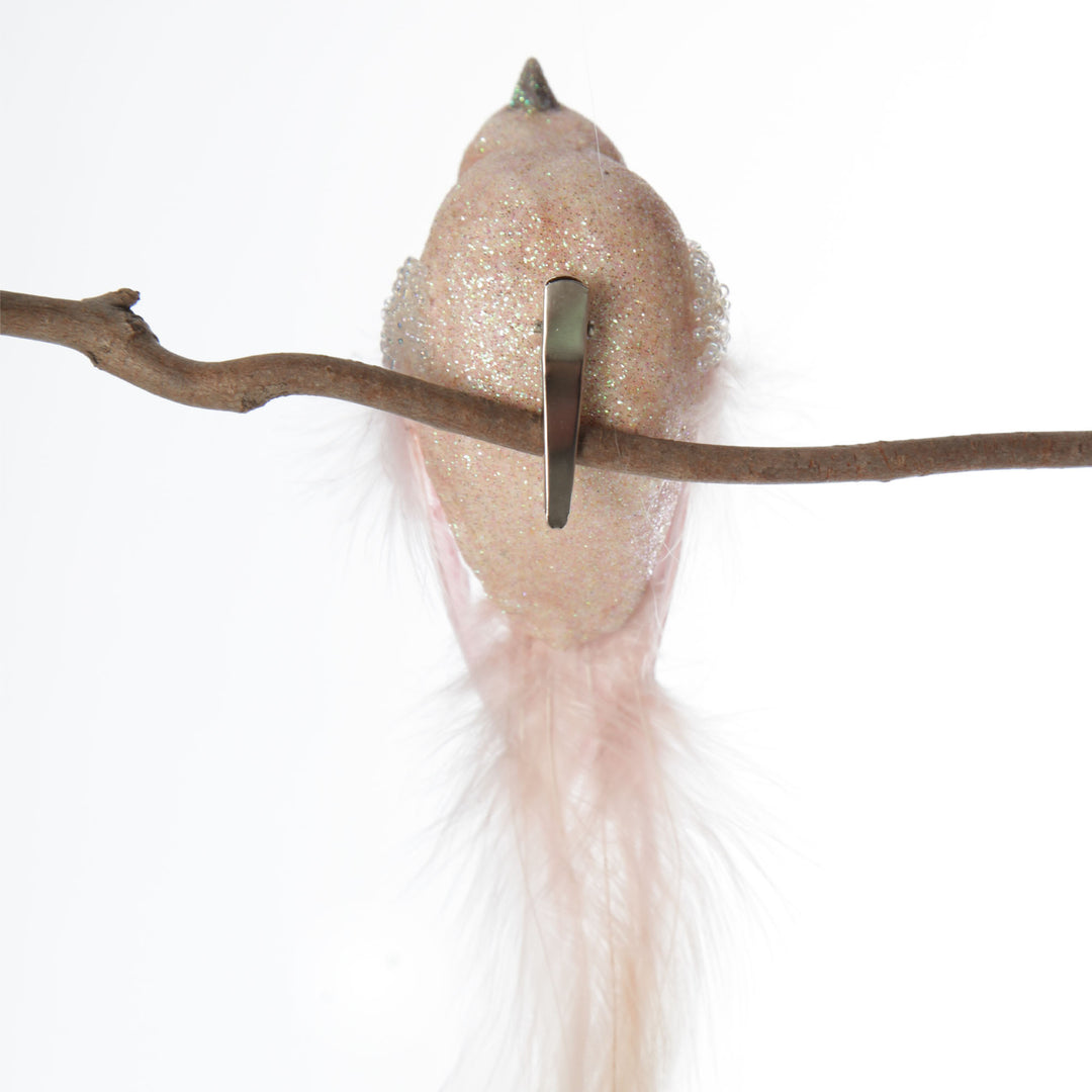 Soft Pink Bird Clip