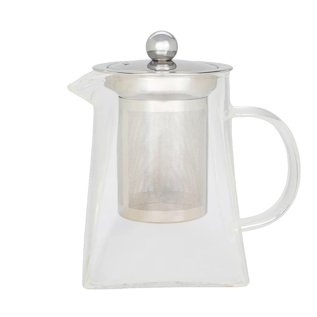 Square Glass Tea Pot - 400ml