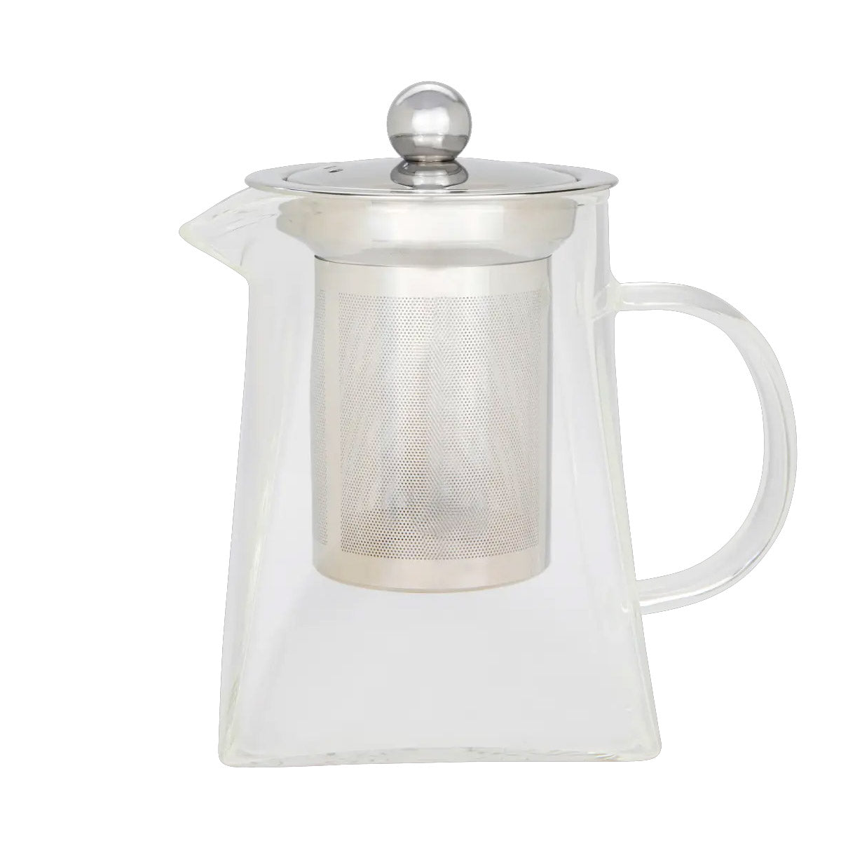 Square Glass Tea Pot - 400ml
