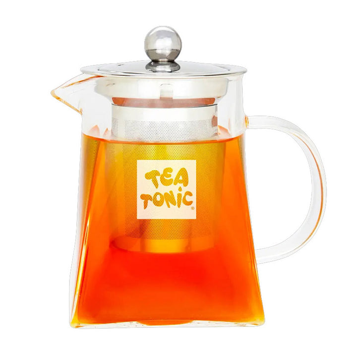 Square Glass Tea Pot - 400ml