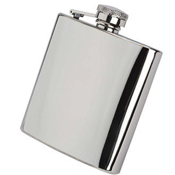 Personalised Catch of My Life Stainless Steel Hip Flask