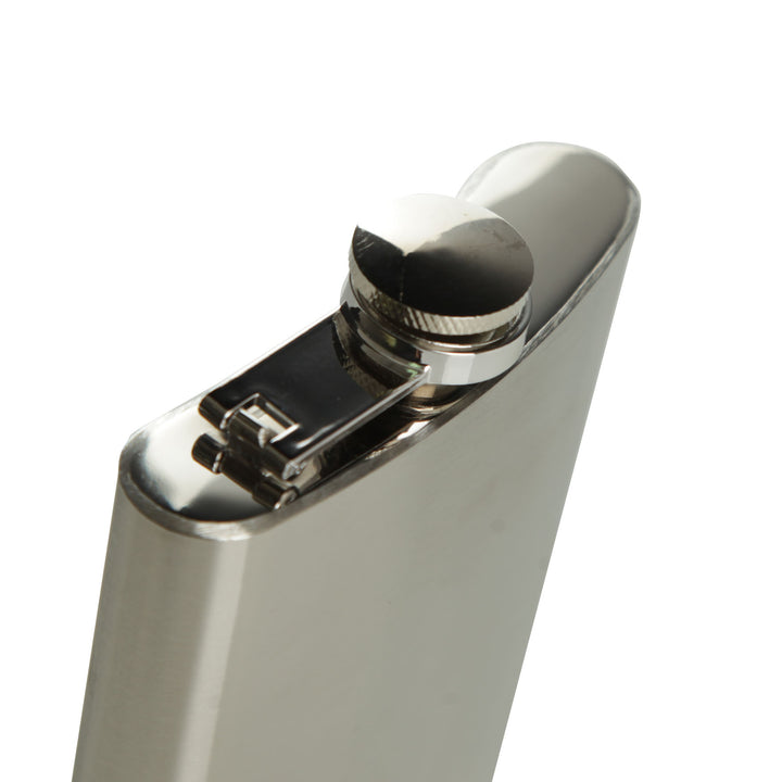 Personalised Bow Tie Stainless Steel Hip Flask