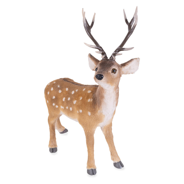 Medium Standing Deer Christmas Ornament - 56cm