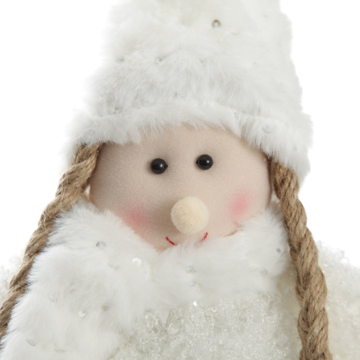 Standing White Girl Ornament - 66cm