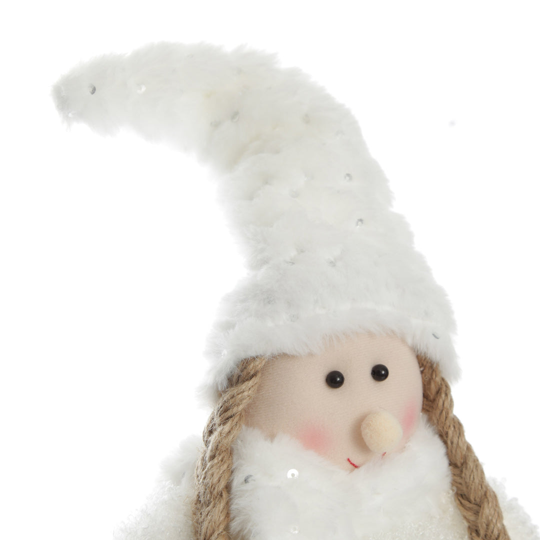 Standing White Girl Ornament - 66cm