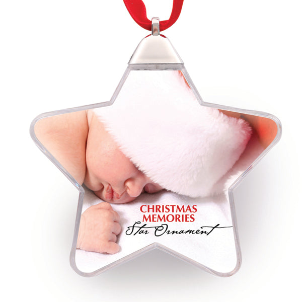Photo Star Ornament