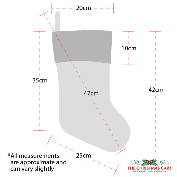 Personalised Luxe Jacquard Christmas Stocking