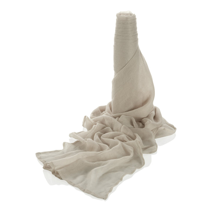 Stone Muslin Cloth Long Table Runner - 4.5m