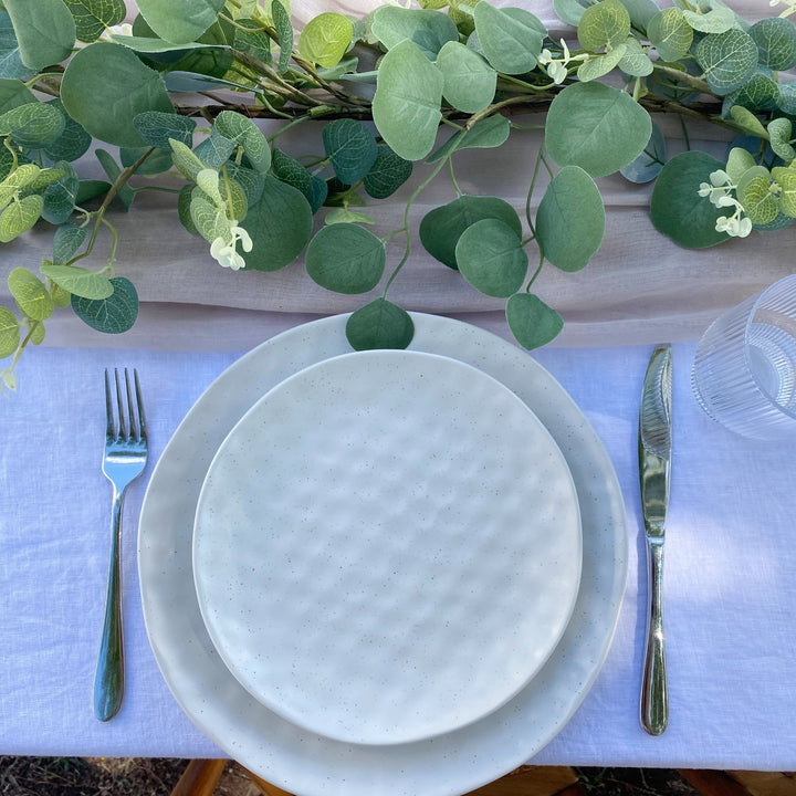Stone Muslin Cloth Long Table Runner - 4.5m