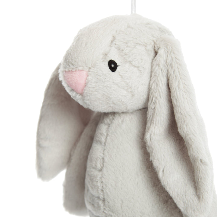 Soft Plush Grey Bunny Rabbit 