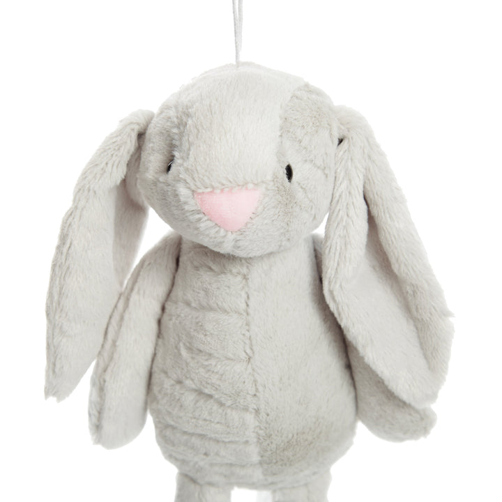 Soft Plush Grey Bunny Rabbit 