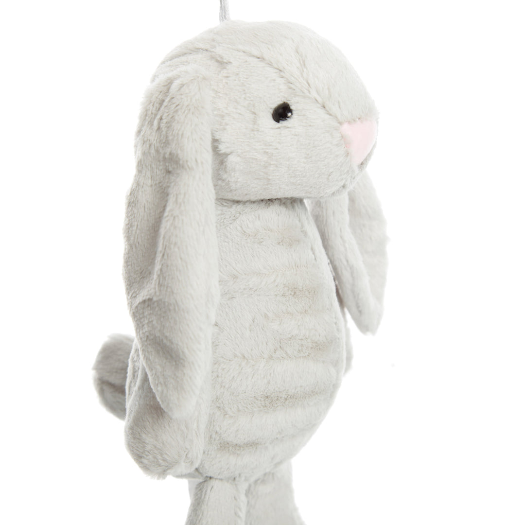 Soft Plush Grey Bunny Rabbit 