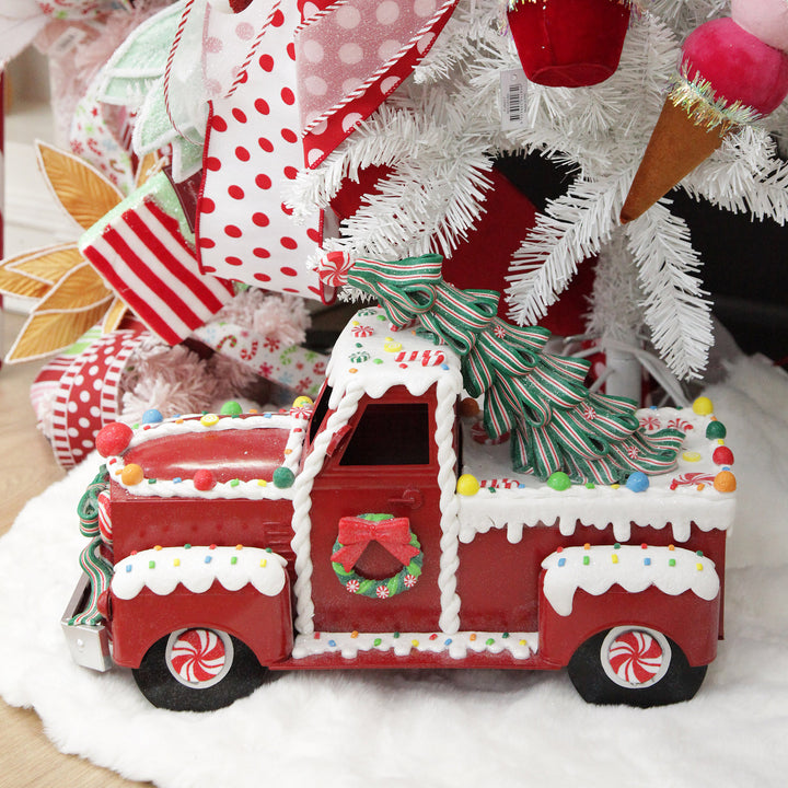 Candy Christmas Truck Ornament