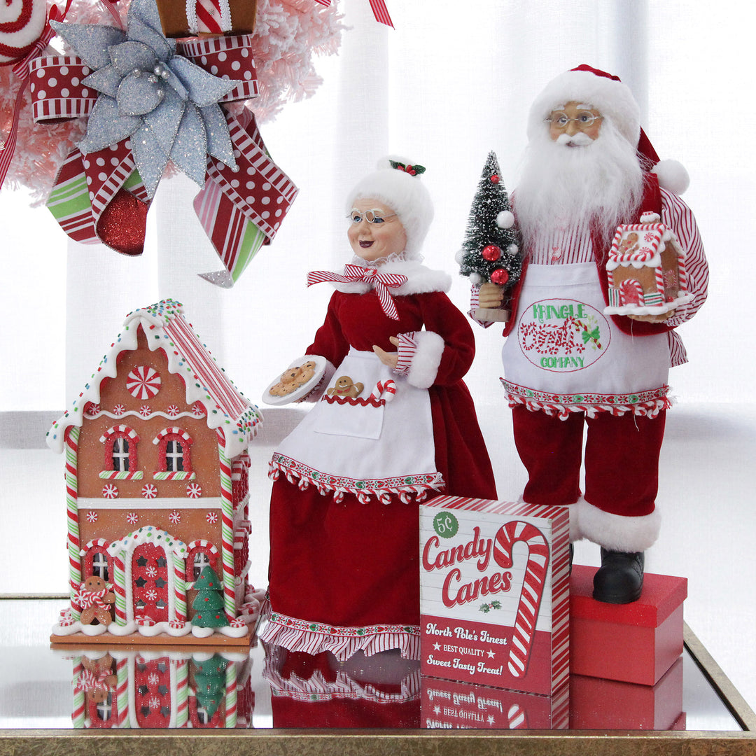 Santa Baking Christmas Ornament