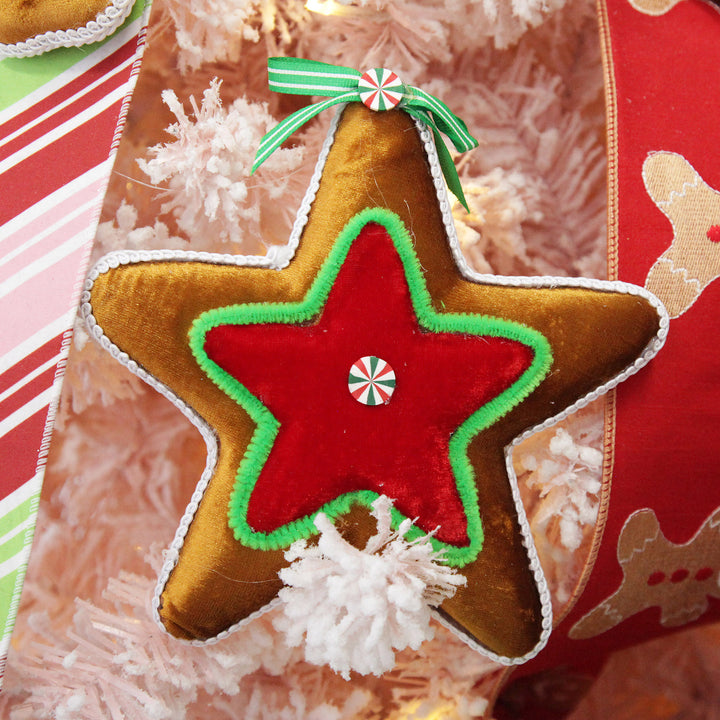 Gingerbread Star Christmas Decoration