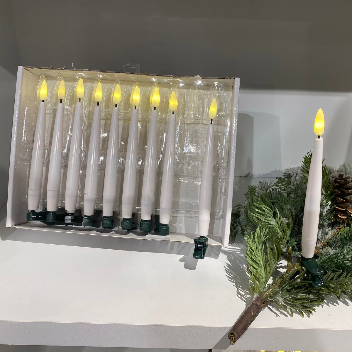 Cordless Tapered LED Candle Lights