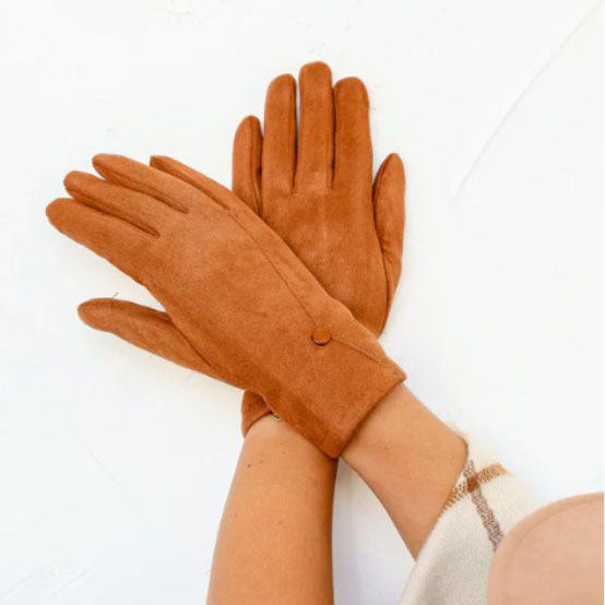 Tan Soft Stretch Gloves