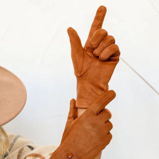 Tan Soft Stretch Gloves