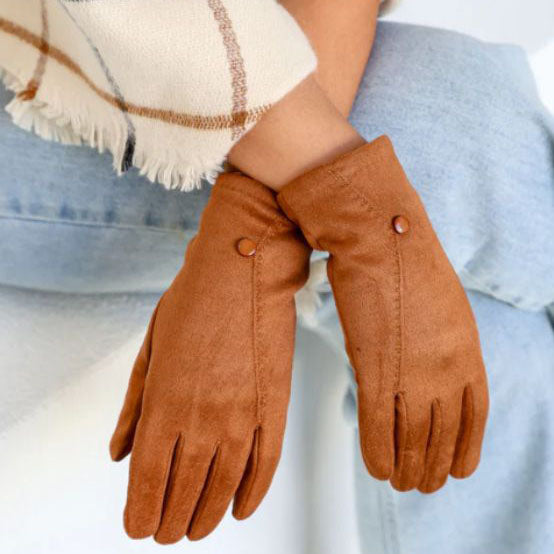 Tan Soft Stretch Gloves