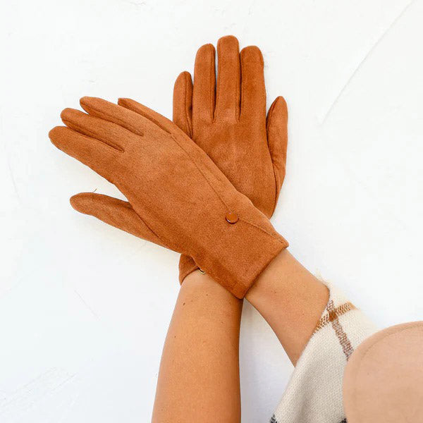 Tan Soft Stretch Gloves