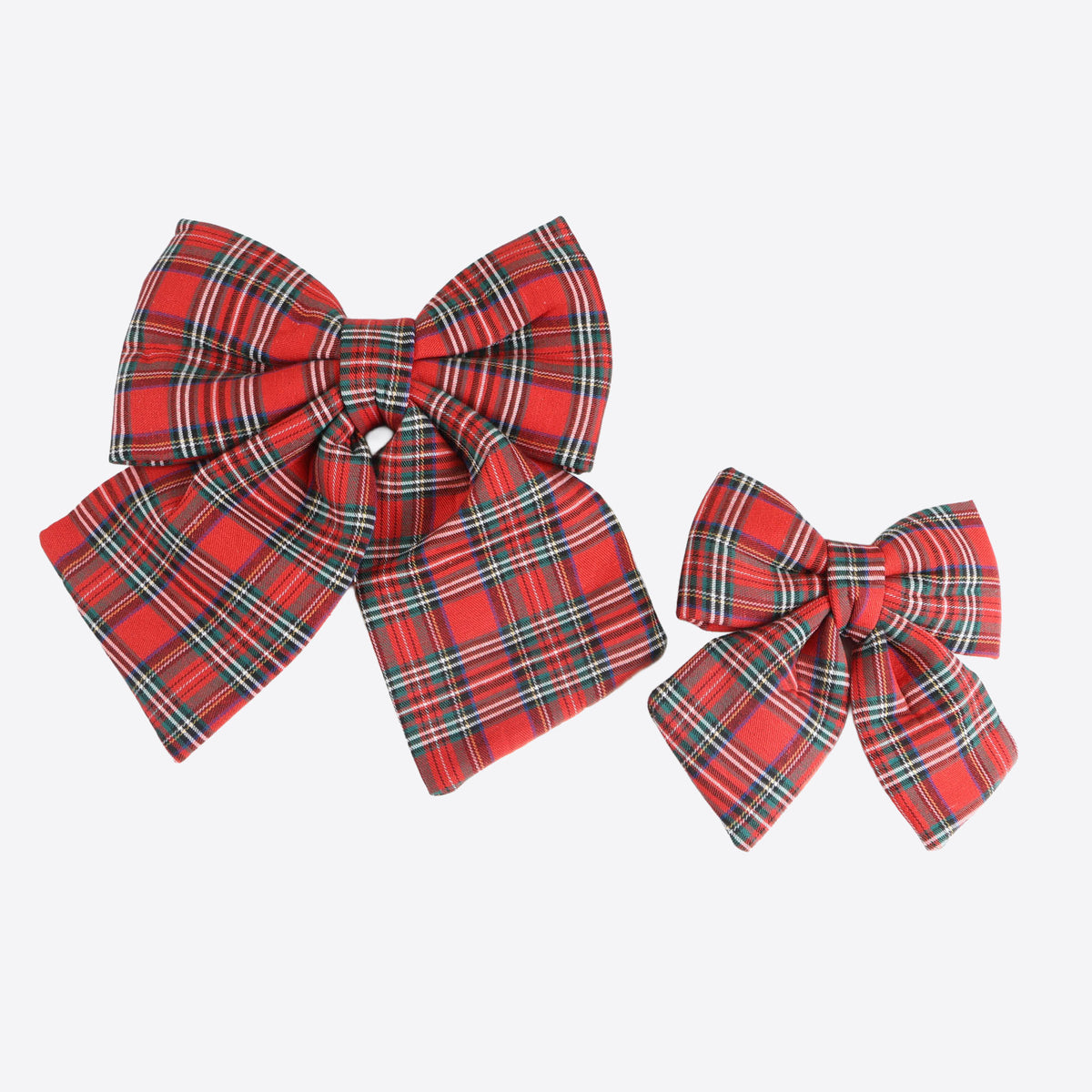 Tartan Christmas Bow - 30cm