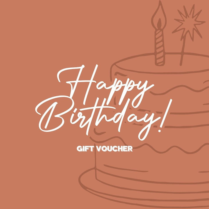 Happy Birthday gift voucher
