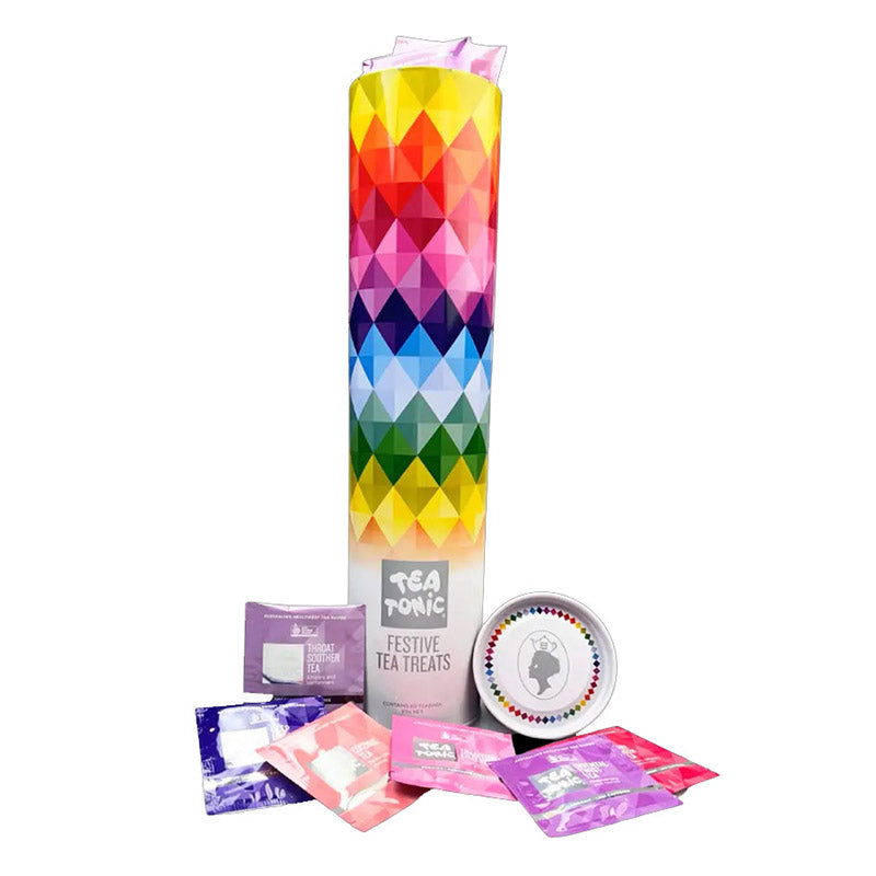 Tea Tonic Festive Tea Treats Tube - 60 Teabags