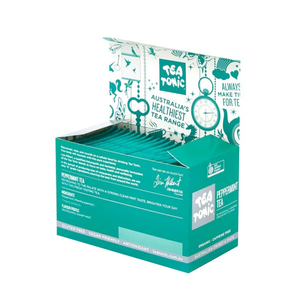 Tea Tonic Peppermint Tea - 20 Tea Bags Organic 