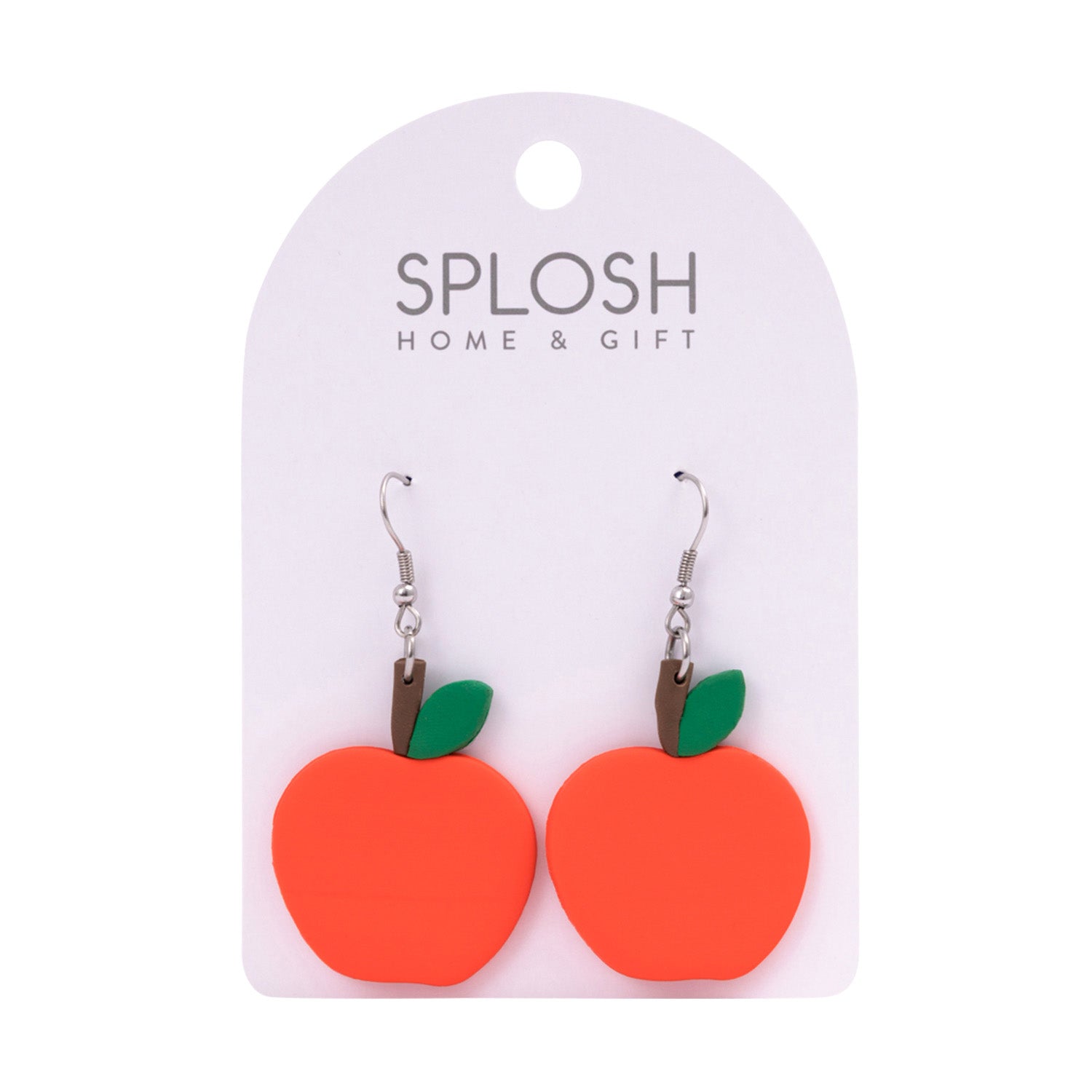 Teacher Apple Earrings