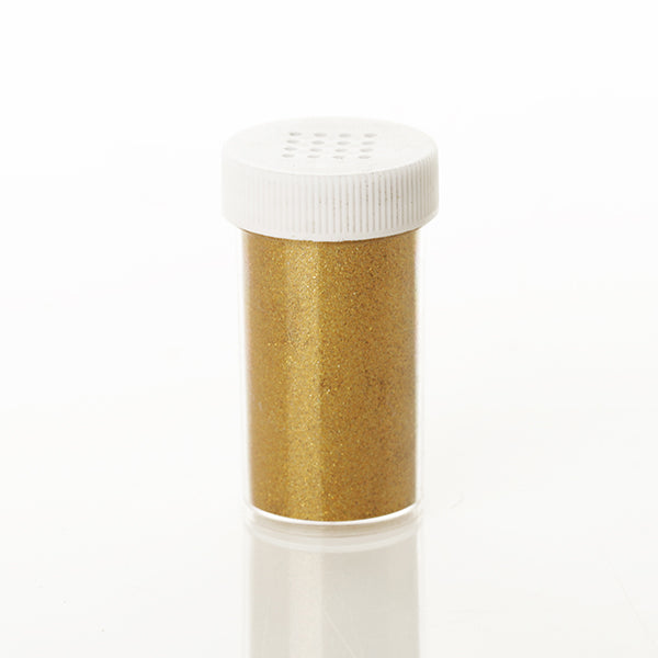 The Christmas Cart Gold Glitter Vial