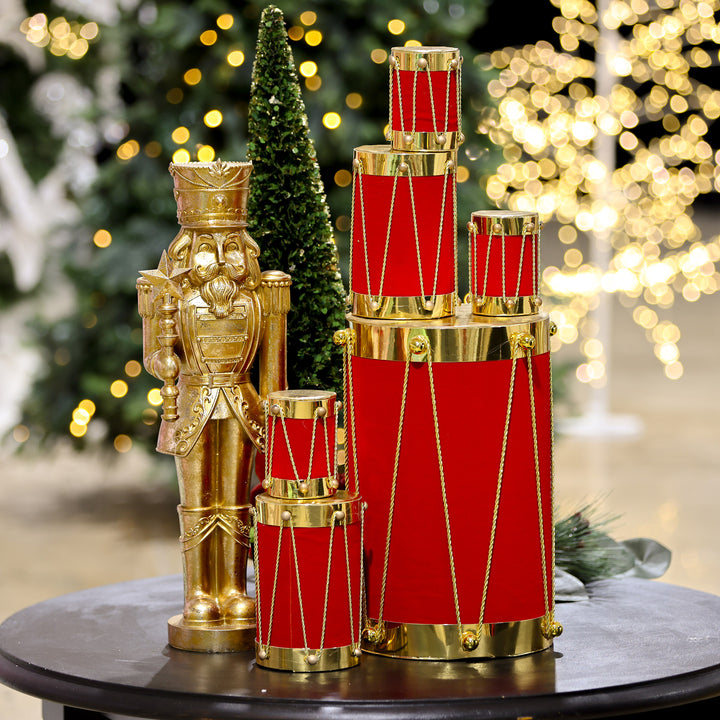 Christmas Drum Ornaments