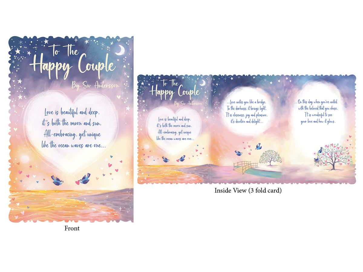 To The Happy Couple – Love and Joy Card