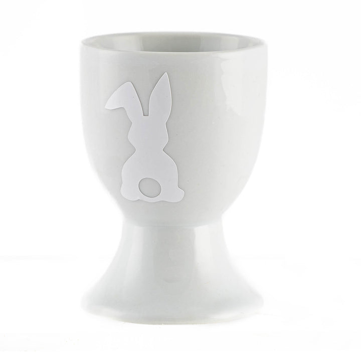 Personalised White Ceramic Easter Egg Cup