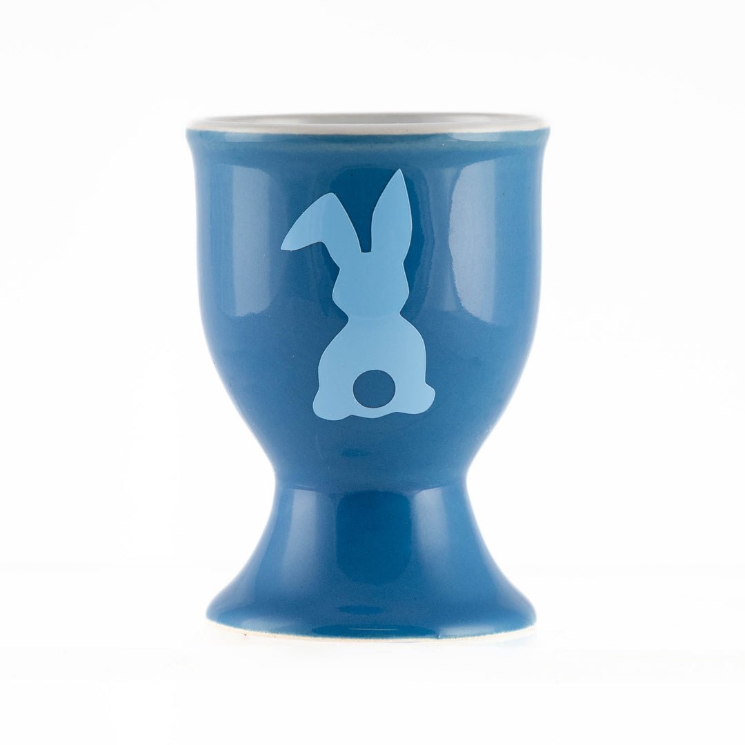 Personalised Blue Ceramic Easter Egg Cup