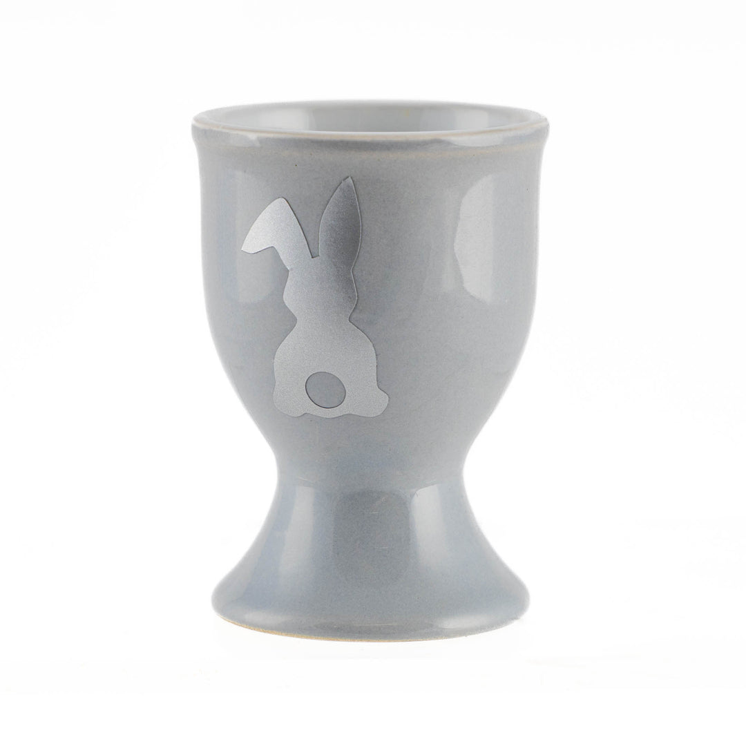 Grey Ceramic Easter Egg Cup