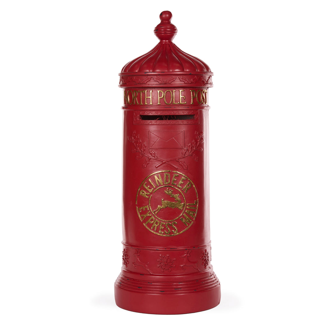 Traditional North Pole Santa Mail Box - 77cm