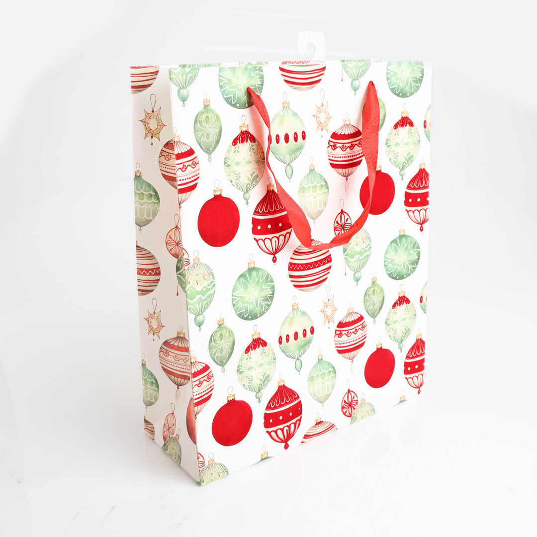 Traditional Velvet Christmas Gift Bags - Medium - Assorted