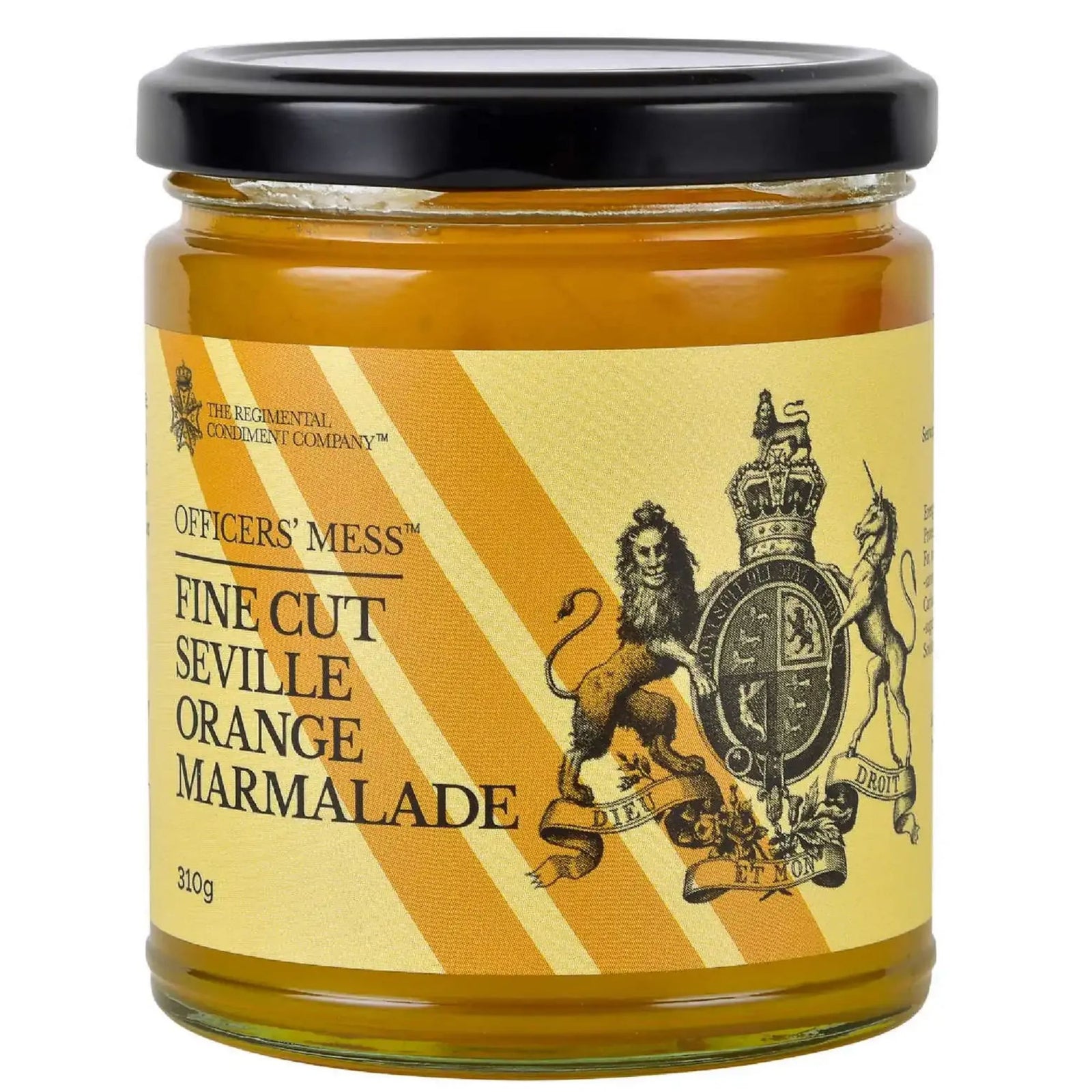 TRCC Officers' Mess - Fine Cut Seville Orange Marmalade 310g