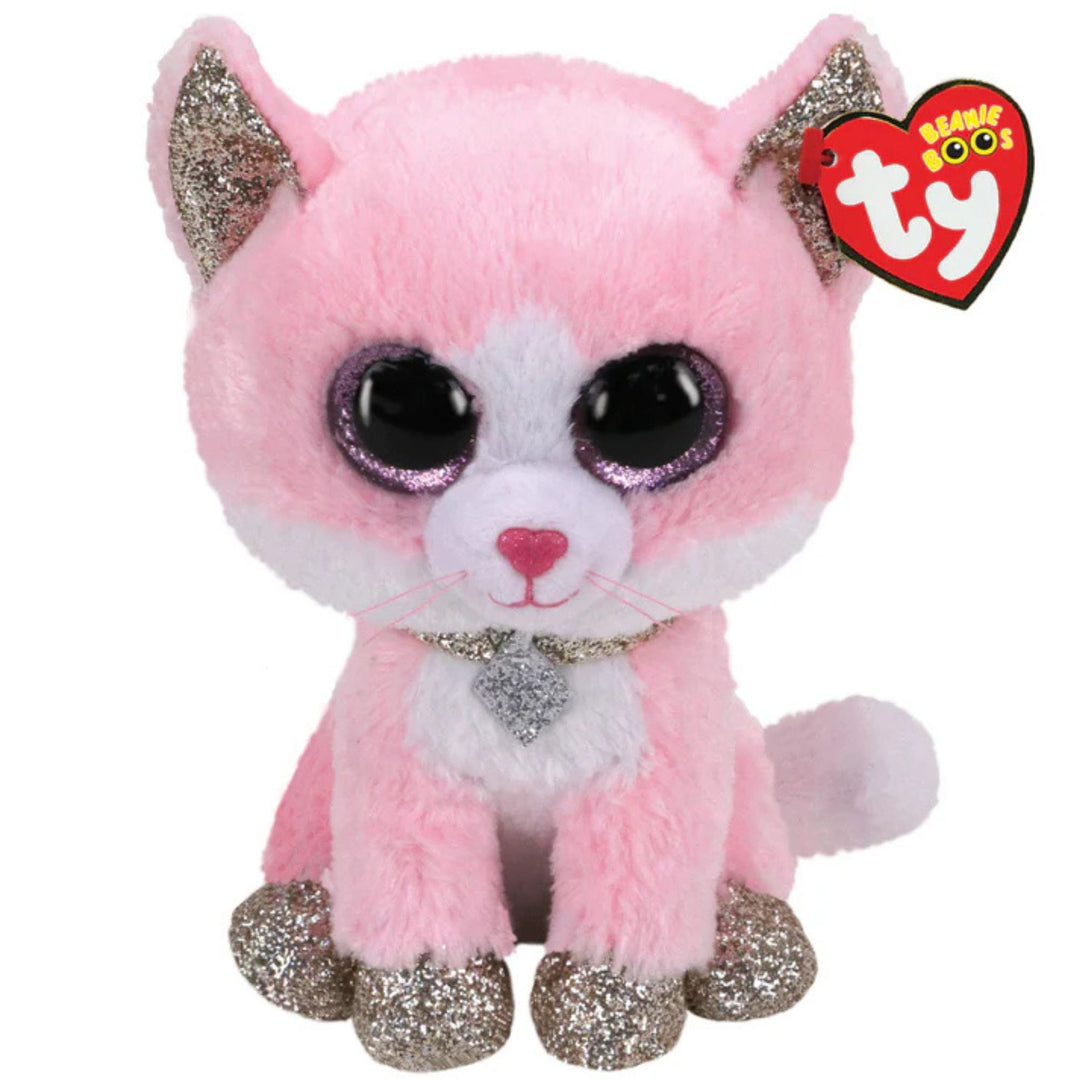 TY - Fiona Cat Pink Beanie