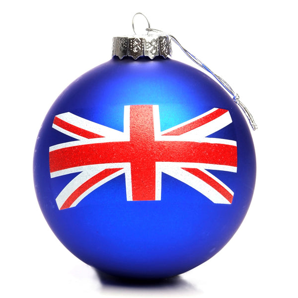 Union Jack Christmas Bauble