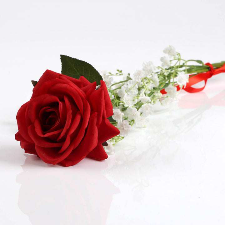 Valentines Day Real Touch Rose - Large 