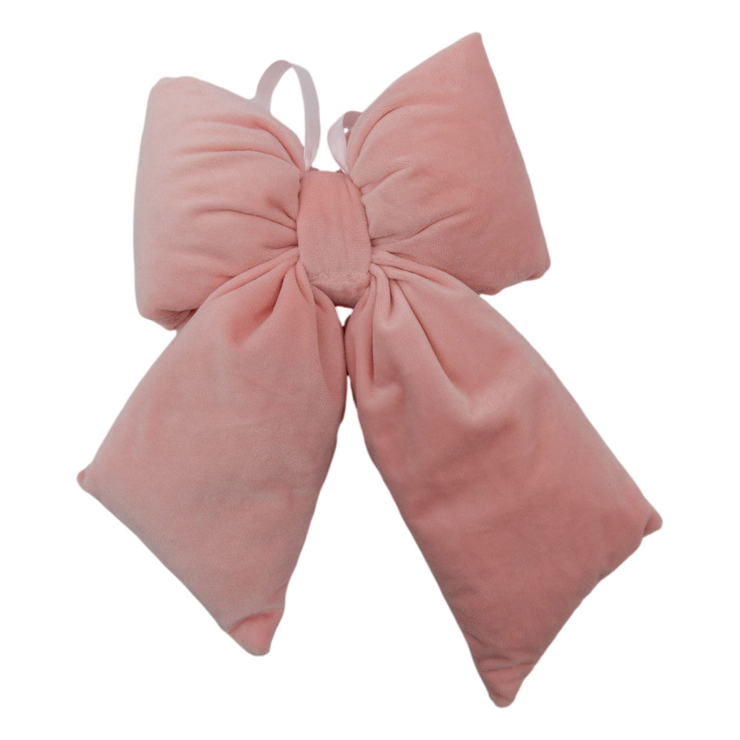 Velvet Pink Bow